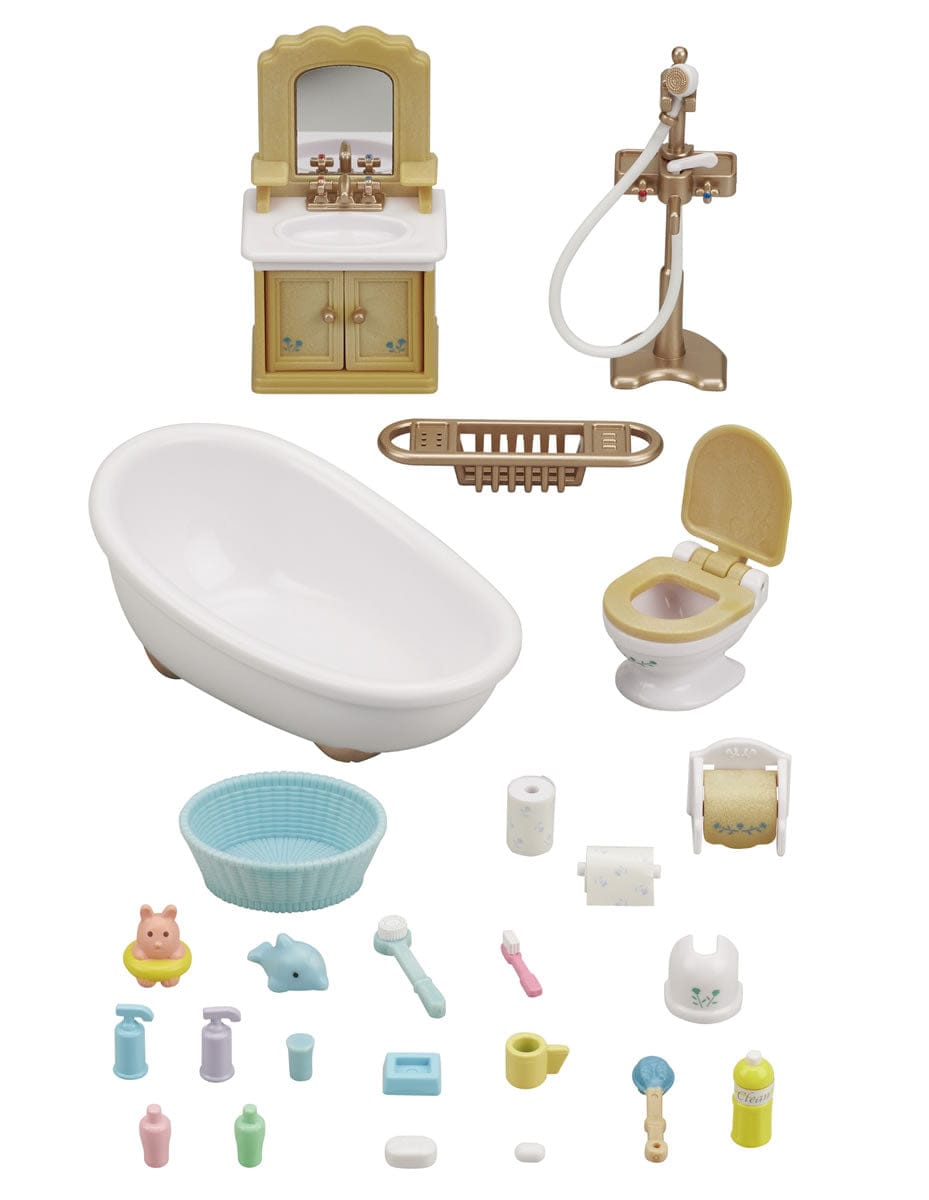 Calico Critters Country Bathroom Set