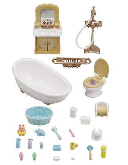 Calico Critters Country Bathroom Set