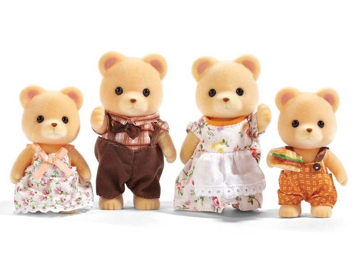 Calico Critters Cuddle Bear Family