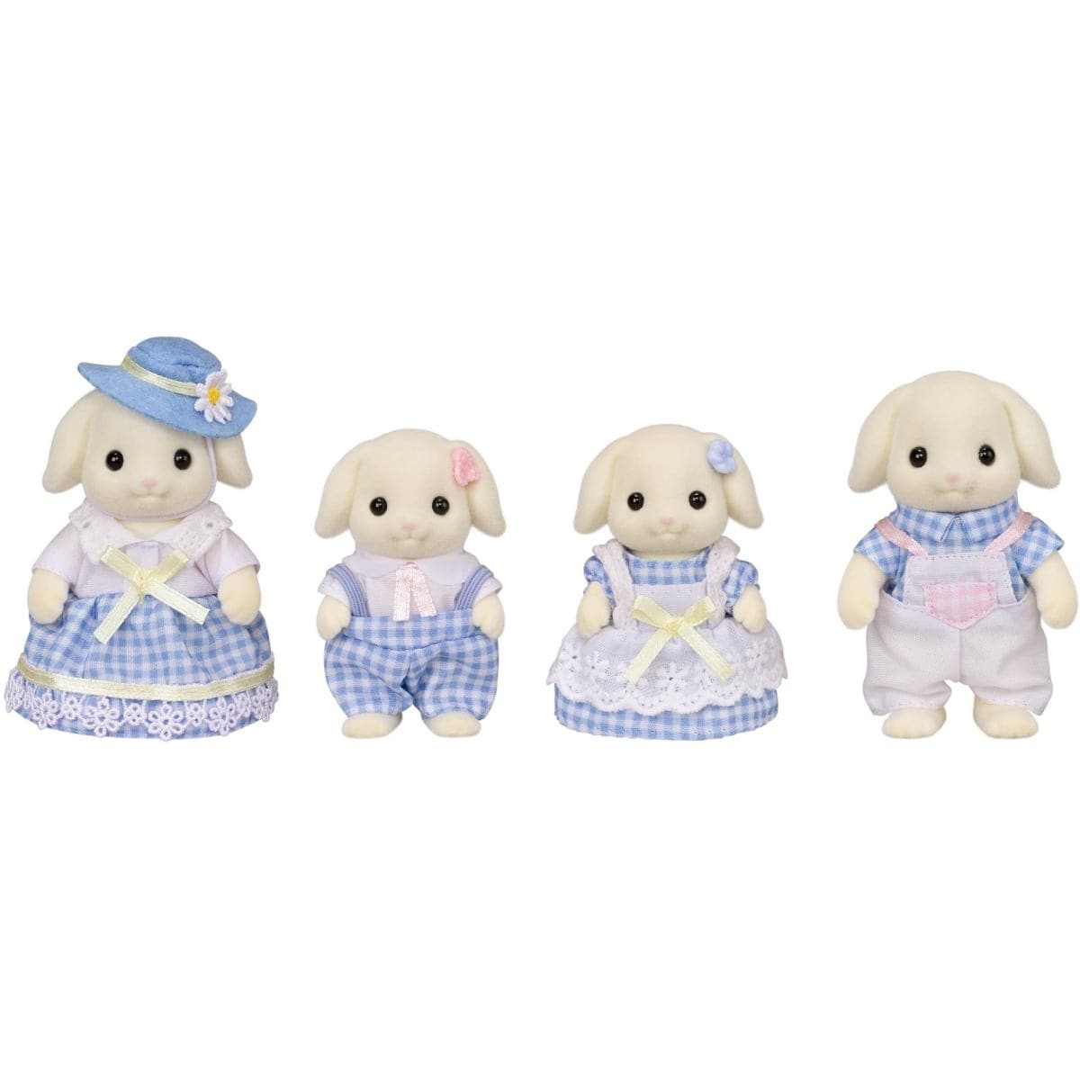Calico Critters Flora Rabbit Family