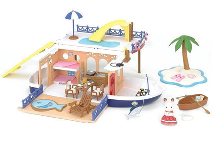 Calico Critters Seaside Cruiser Houseboat