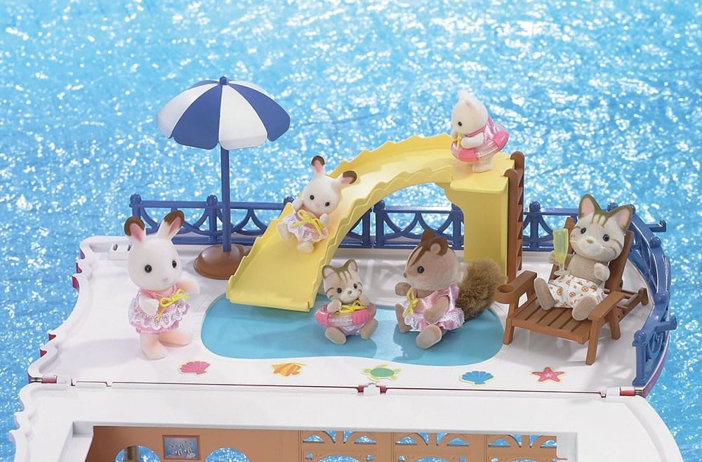 Calico Critters Seaside Cruiser Houseboat