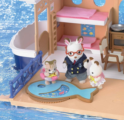 Calico Critters Seaside Cruiser Houseboat