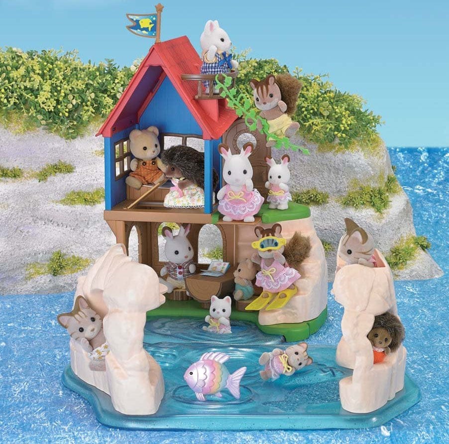 Calico Critters Secret Island Playhouse