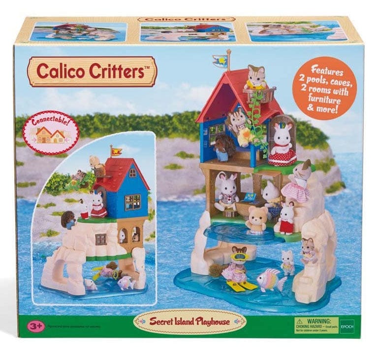 Calico Critters Secret Island Playhouse