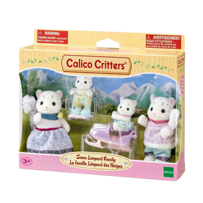 Calico Critters Snow Leopard Family - Image 8