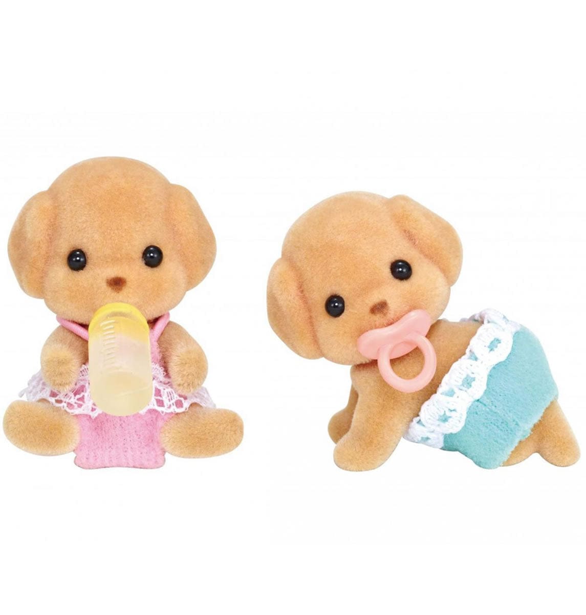 Calico Critters Toy Poodle Twins
