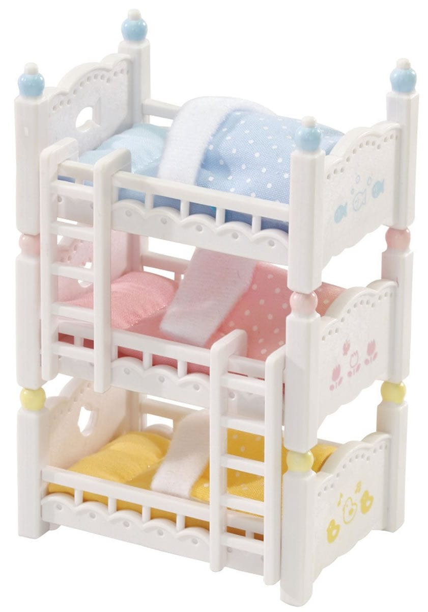 Calico Critters Triple Baby Bunk Beds - CC2624