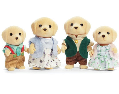 Calico Critters Yellow Labrador Family