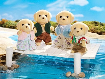 Calico Critters Yellow Labrador Family
