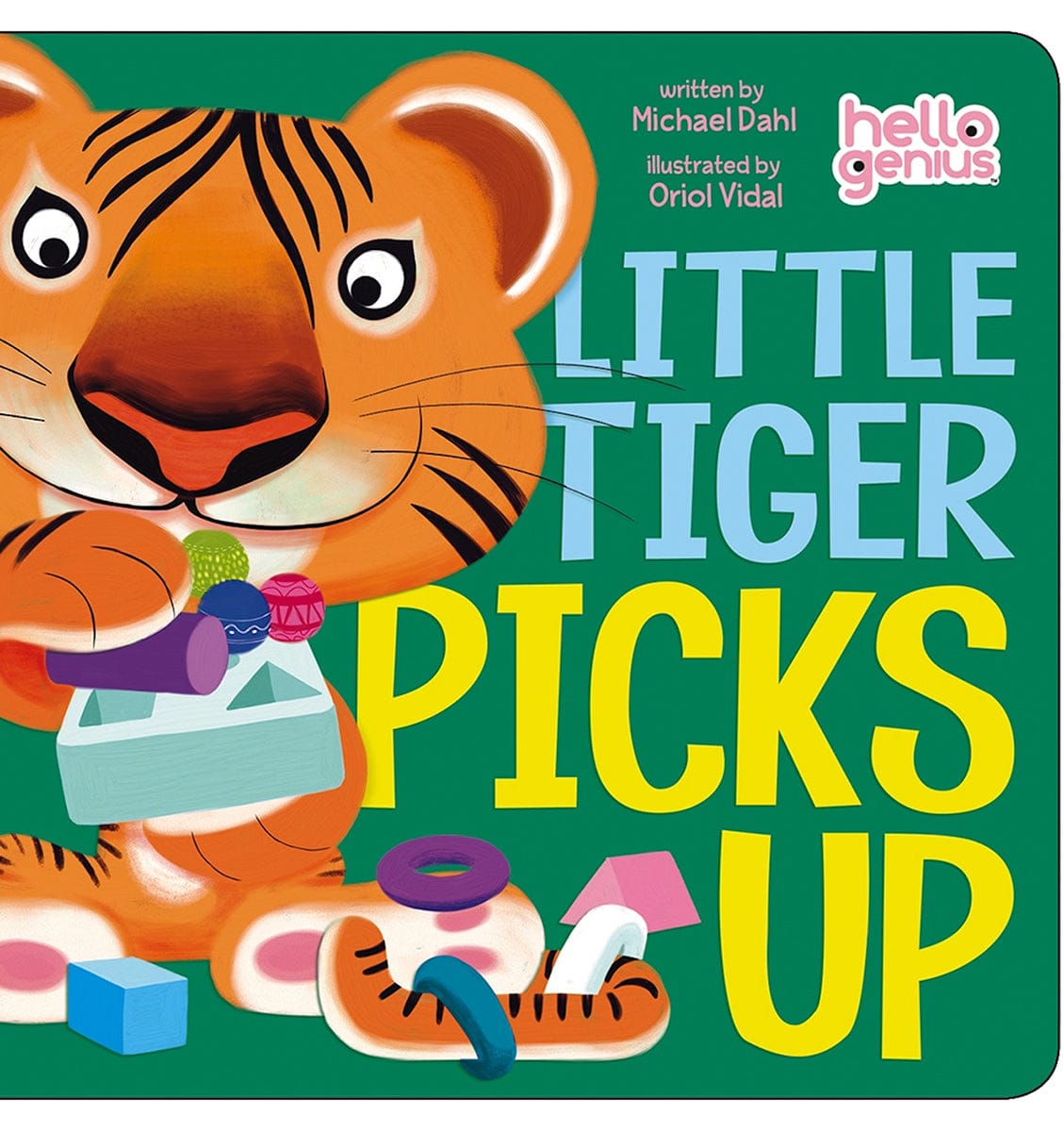 Capstone Hello Genius Board Book - Little Tiger Picks Up - 9.78148E+12