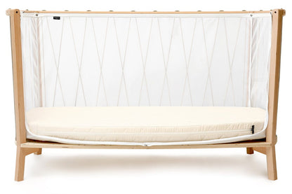 Charlie Crane KIMI Baby Bed with Foam Mattress - Hazelnut - KIMI-KIT-120-HAZ