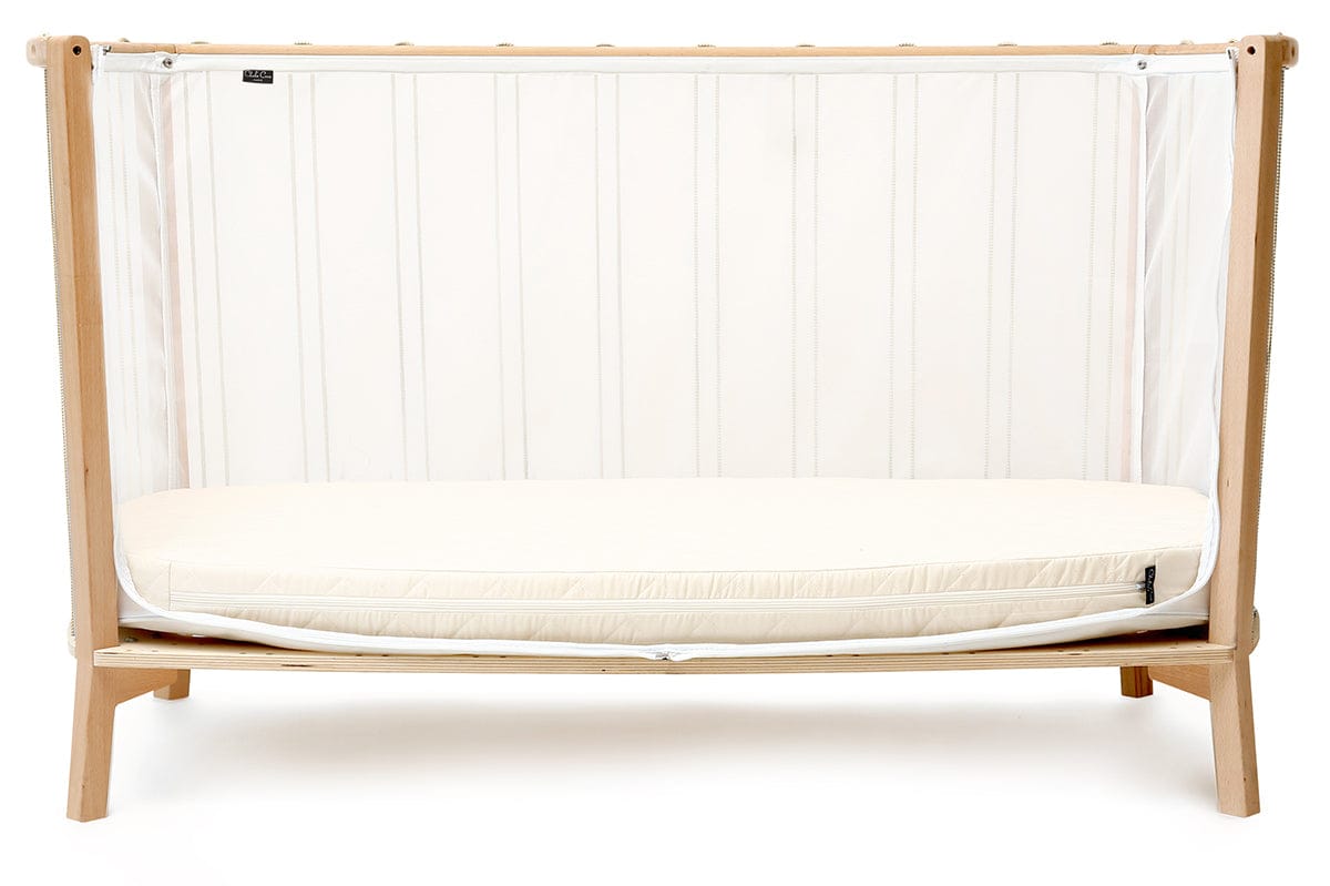 Charlie Crane KIMI Baby Bed with Organic Mattress - Desert - KIMI-KIT-120-ORG-DES