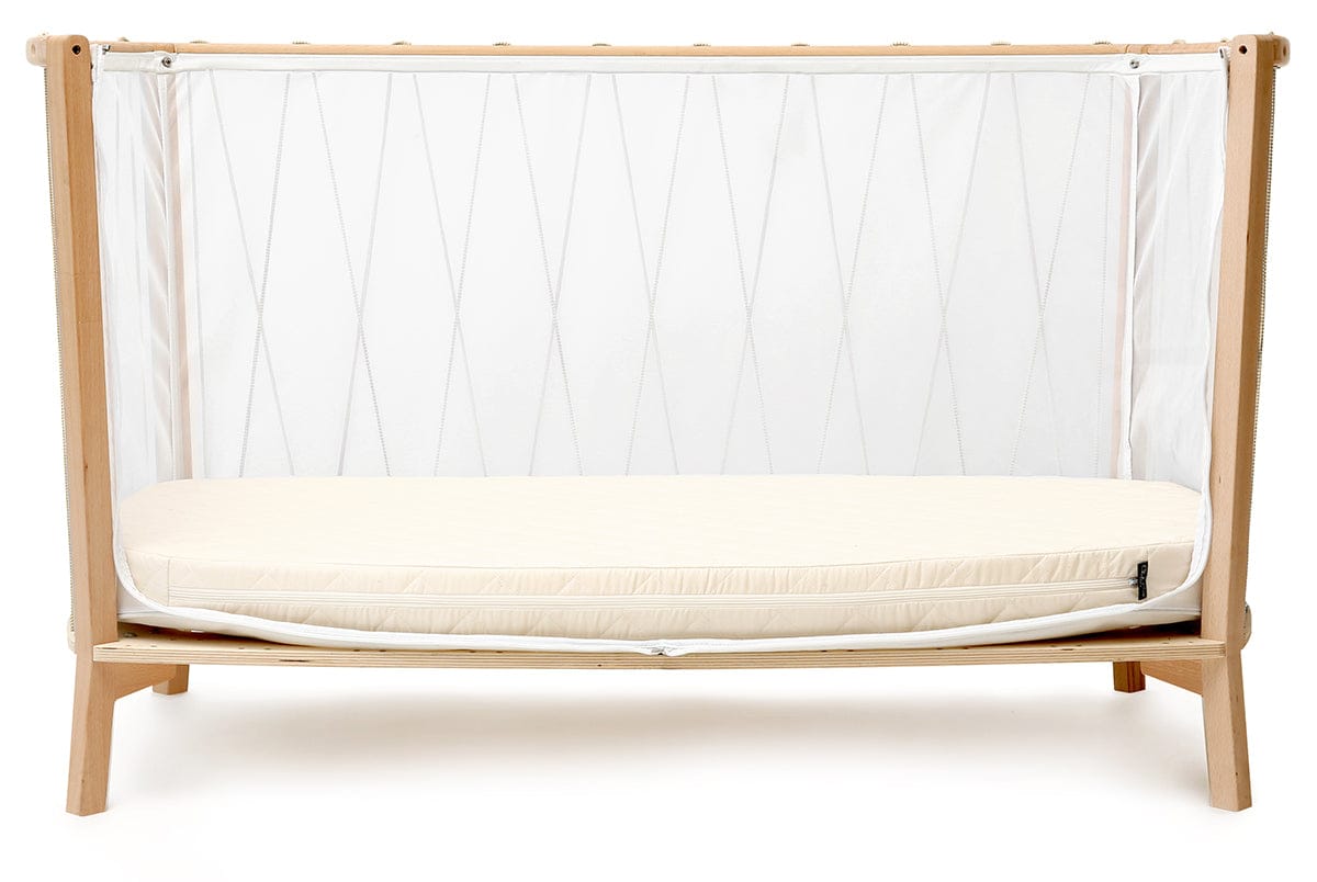 Charlie Crane KIMI Baby Bed with Organic Mattress - Desert - KIMI-KIT-120-ORG-DES
