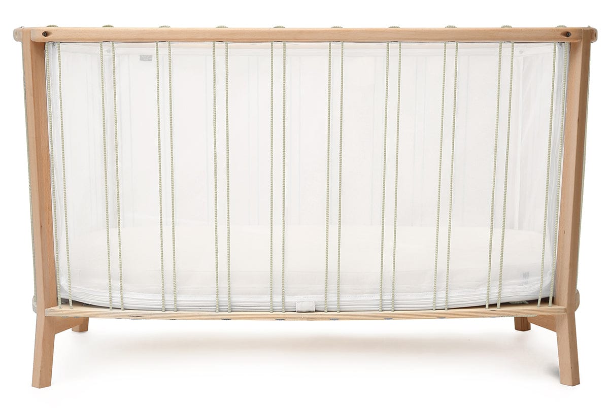 Charlie Crane KIMI Baby Bed with Organic Mattress - Desert - KIMI-KIT-120-ORG-DES