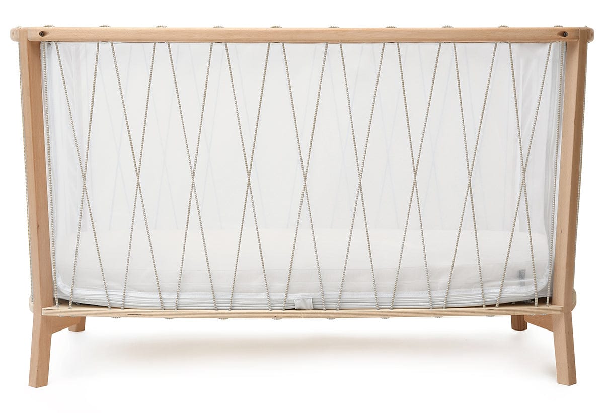 Charlie Crane KIMI Baby Bed with Organic Mattress - Desert - KIMI-KIT-120-ORG-DES