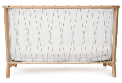 Charlie Crane KIMI Baby Bed with Organic Mattress - Desert - KIMI-KIT-120-ORG-DES