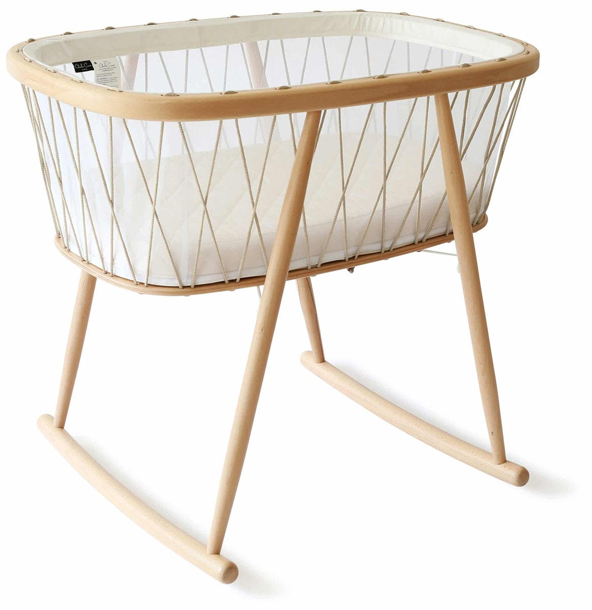 Charlie Crane KUMI Mesh Crib - Desert – Albee Baby