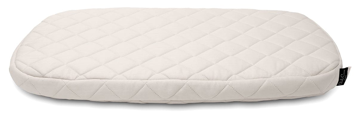 Charlie Crane KUMI Mesh Crib with Organic Mattress - Desert - KUMI-MESH-ORG-DES