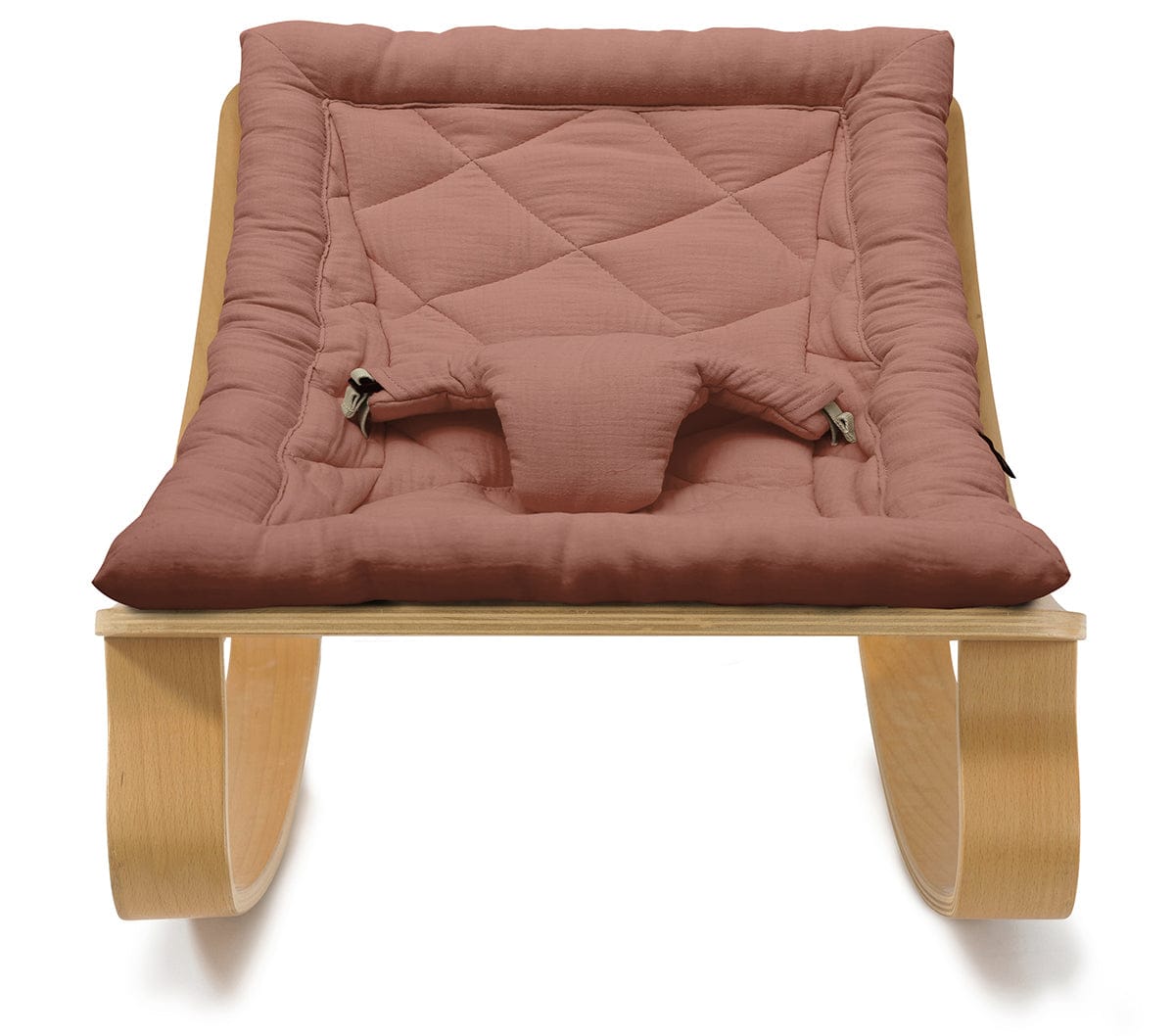 Charlie Crane LEVO Baby Rocker - Beech / Bois de rose - LEVO-BOIS-DE-ROSE