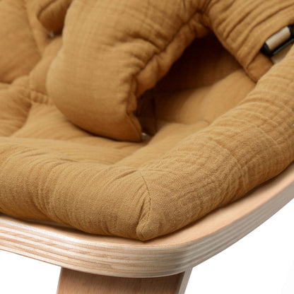 Charlie Crane LEVO Baby Rocker - Beech / Camel - LEVO-CAMEL