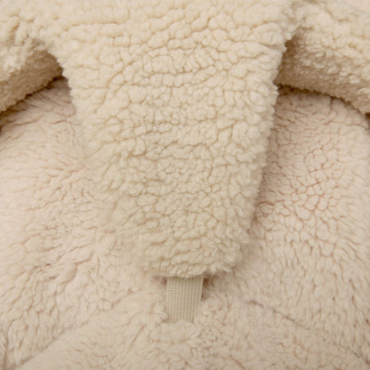 Charlie Crane LEVO Baby Rocker - Beech / Fur Milk - LEVO-FUR-MILK