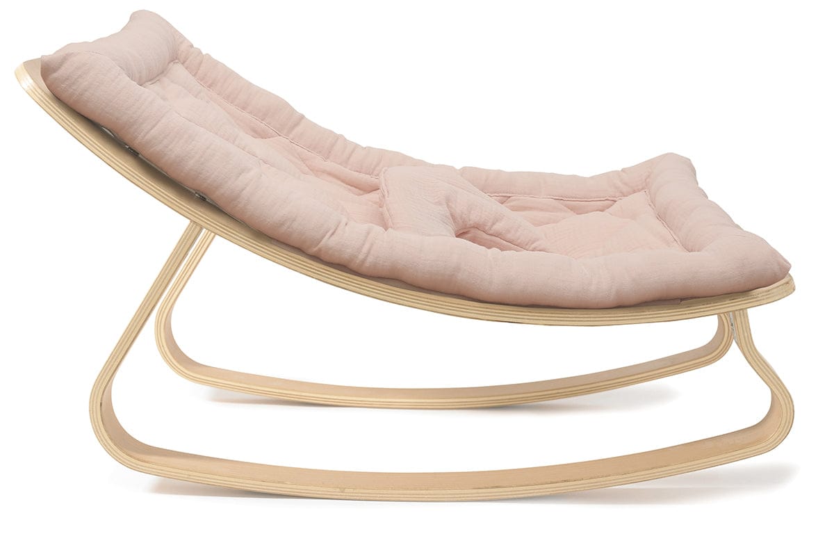 Charlie Crane LEVO Baby Rocker - Beech / Nude - LEVO-NUDE