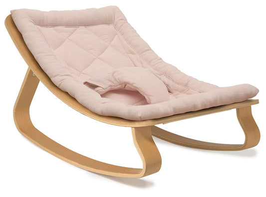Charlie Crane LEVO Baby Rocker - Beech / Nude - LEVO-NUDE