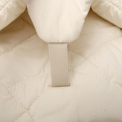 Charlie Crane LEVO Baby Rocker - Beech / Organic White - LEVO-ORG-WHITE