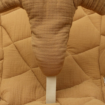 Charlie Crane LEVO Baby Rocker - Walnut / Camel - LEVO-W-CAMEL