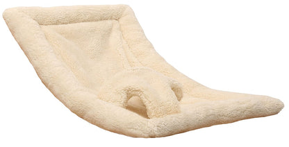 Charlie Crane LEVO Baby Rocker - Walnut / Fur Milk - LEVO-W-FUR-MILK
