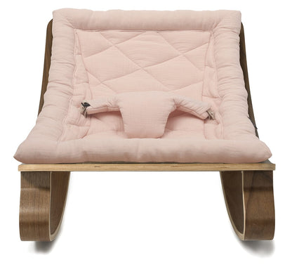 Charlie Crane LEVO Baby Rocker - Walnut / Nude - LEVO-W-NUDE