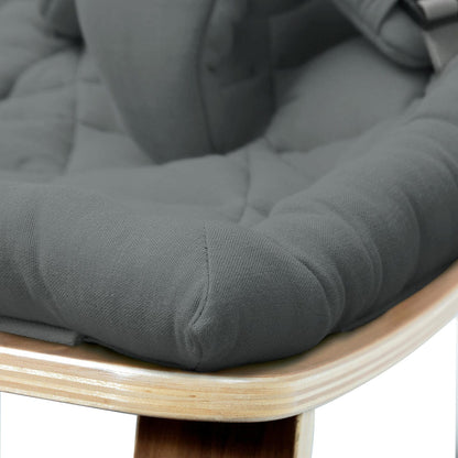 Charlie Crane LEVO Baby Rocker - Walnut / Orage - LEVO-W-ORAGE