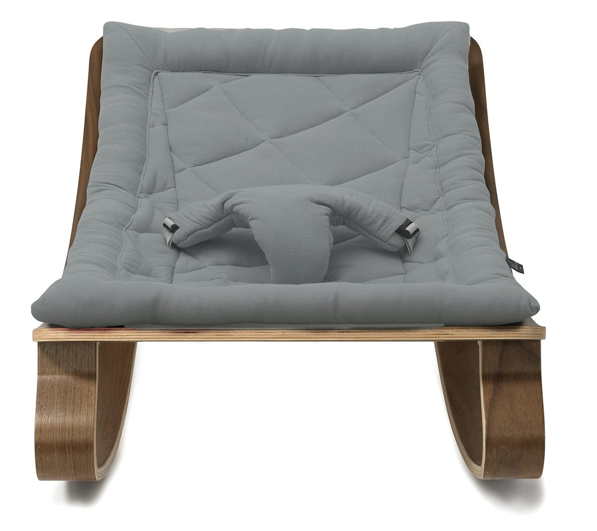 Charlie Crane LEVO Baby Rocker - Walnut / Orage - LEVO-W-ORAGE