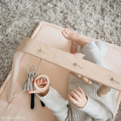 Charlie Crane NAHO Activity Arch + Wooden Toys - NAHO-WOOD-TOYS-KIT