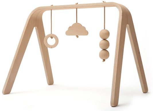 Charlie Crane NAHO Activity Arch + Wooden Toys - NAHO-WOOD-TOYS-KIT
