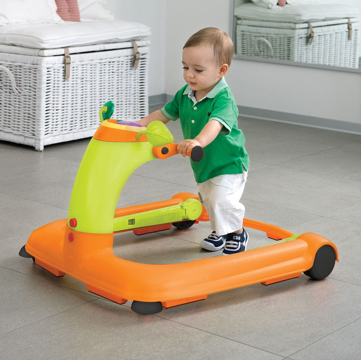Chicco 1-2-3 Activity Walker - Confetti - 05079415480070