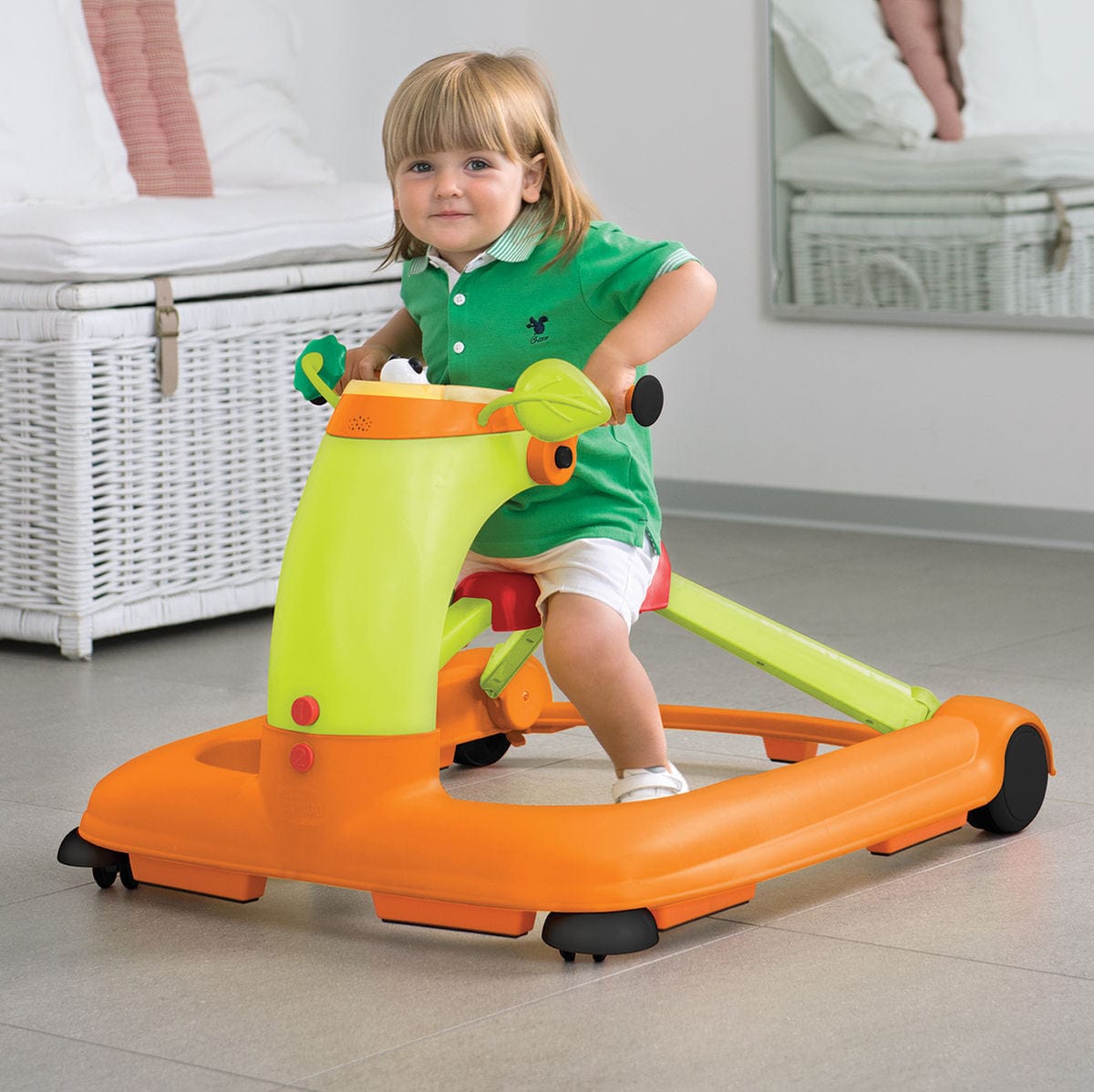 Chicco 1-2-3 Activity Walker - Confetti - 05079415480070