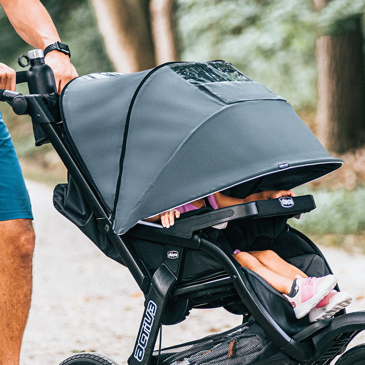 Chicco Activ3 Jogging Stroller - Eclipse – Albee Baby