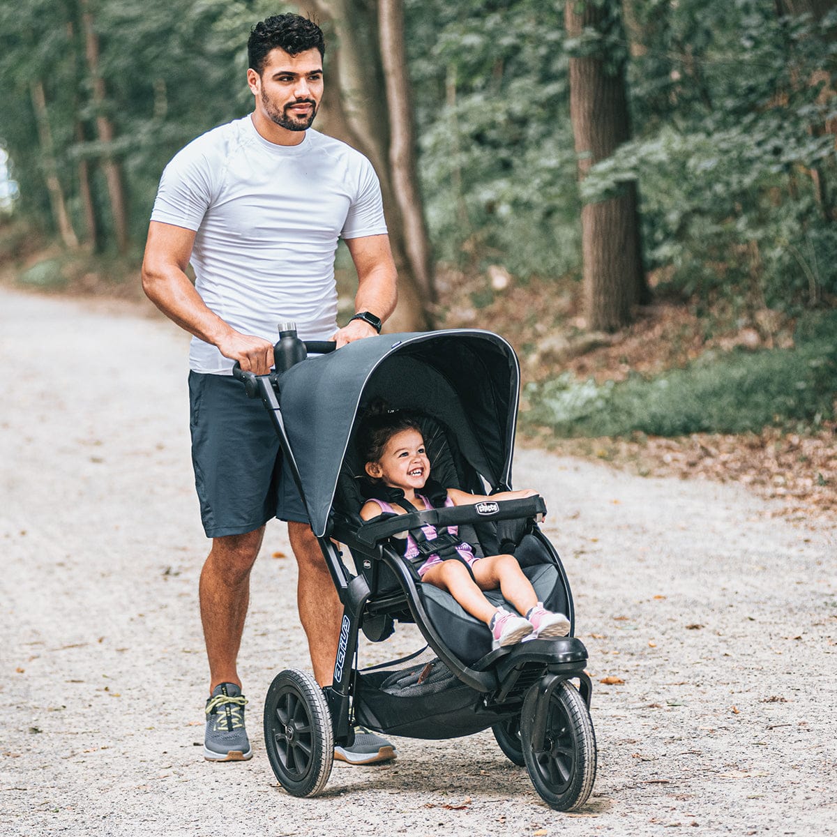 Chicco Activ3 Jogging Stroller - Eclipse – Albee Baby