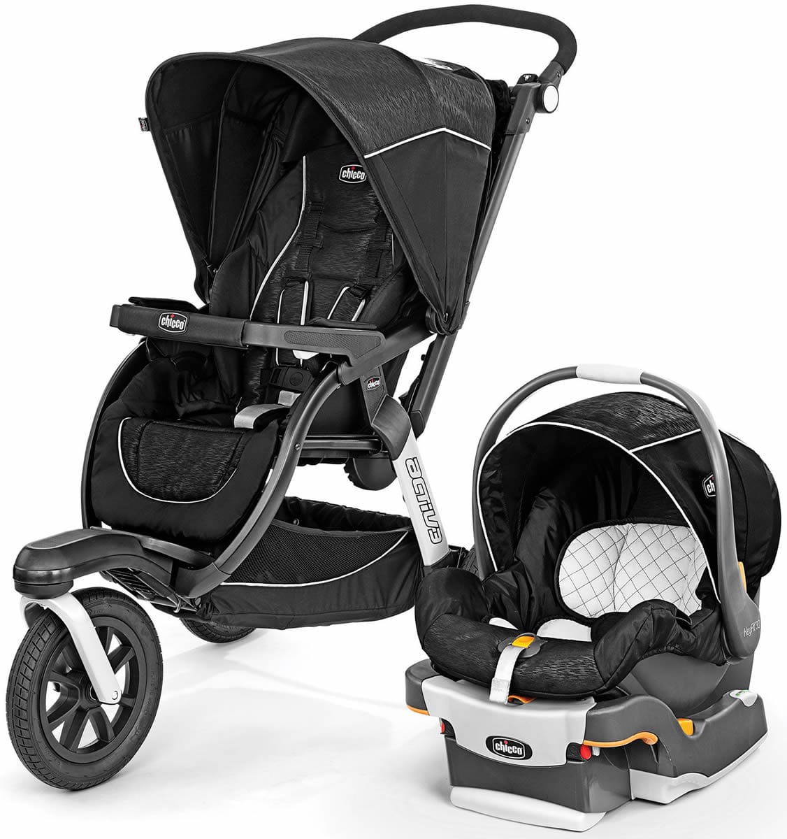 Chicco Activ3 Jogging Travel System - Crux - 06079678100070