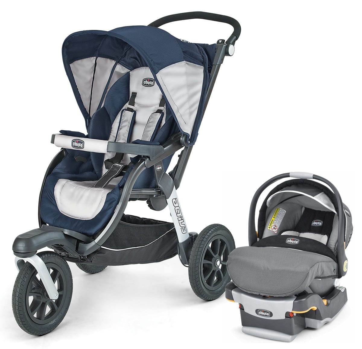 Chicco Activ3 Jogging Travel System - Equinox/Graphica - ACTIV3EQXGRPH