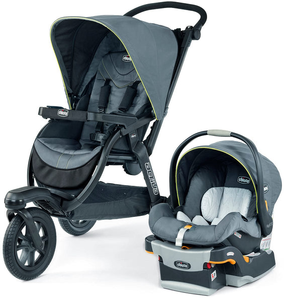 Chicco active ジョギング ランニング ベビーカー サスペンション付 Chicco Activ3 Jogging Travel System - Solar – Albee Baby