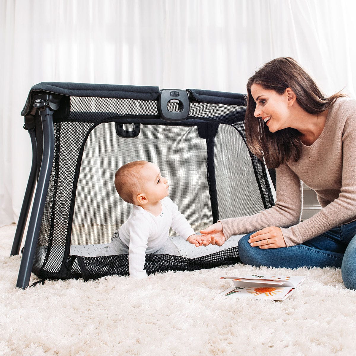 Chicco Alfa Lite Lightweight Travel Playard - Midnight - 00079656460070