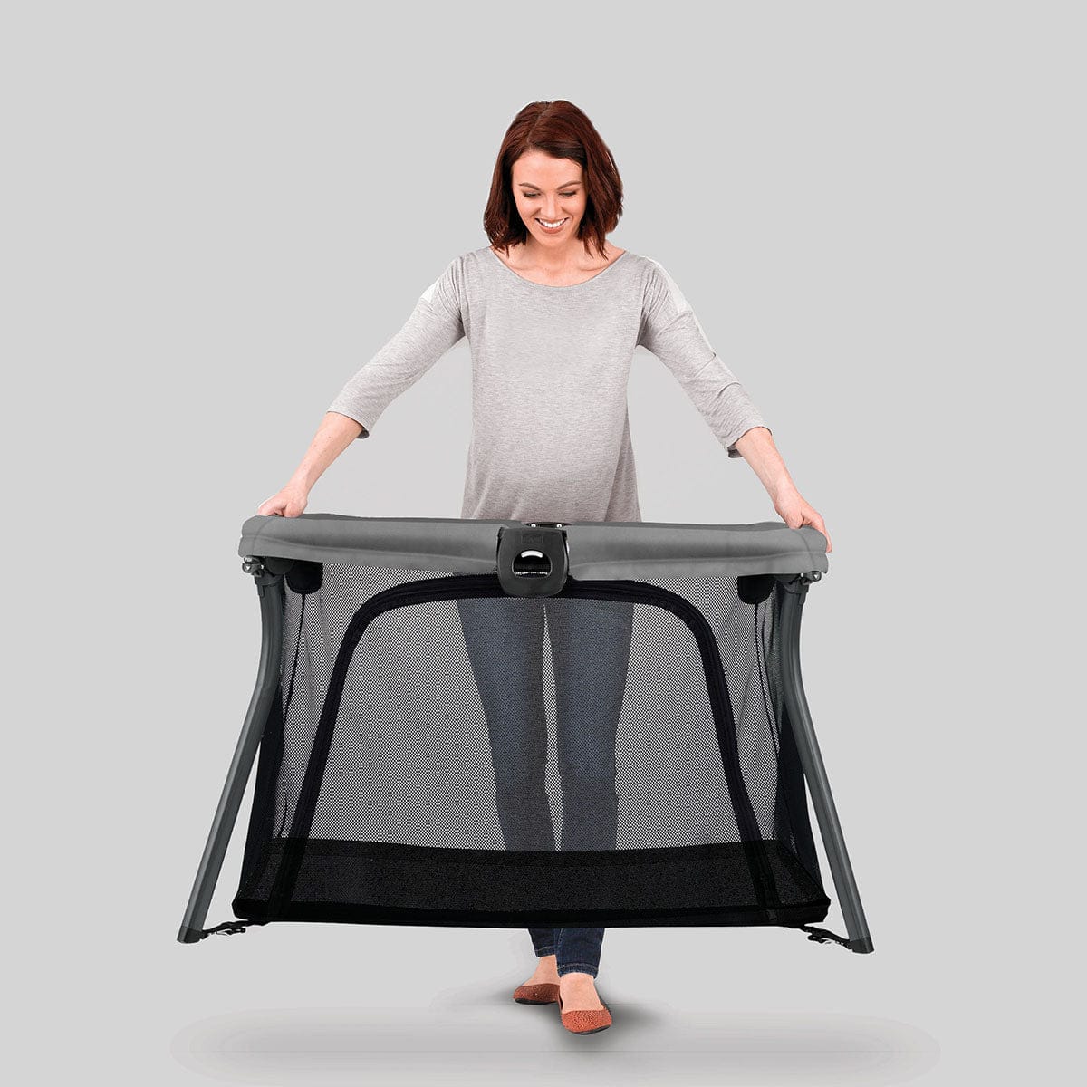 Chicco Alfa Lite Lightweight Travel Playard - Midnight - 00079656460070