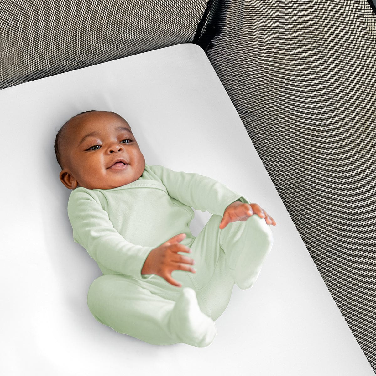 Chicco Alfa Lite Playard Sheets - White / Sketch - 00087018700070