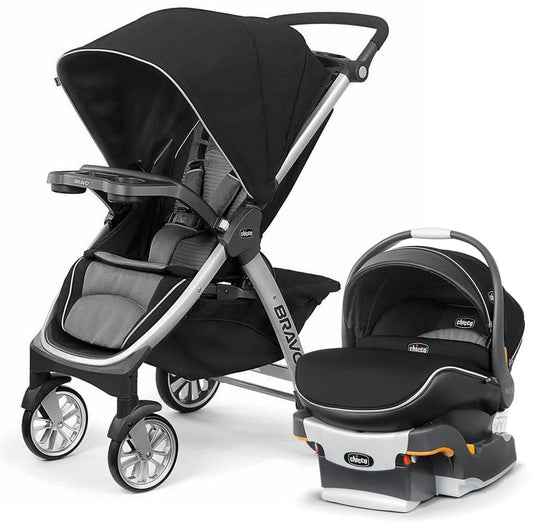 Chicco Bravo Air & KeyFit 30 Zip Air Travel System - Q Collection