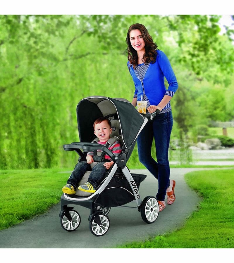 Chicco Bravo Air & KeyFit 30 Zip Air Travel System - Q Collection