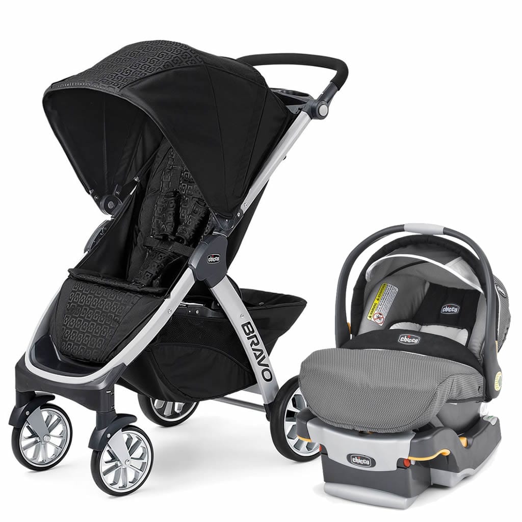 Chicco Bravo & Keyfit Trio Travel System - Ombra / Graphica