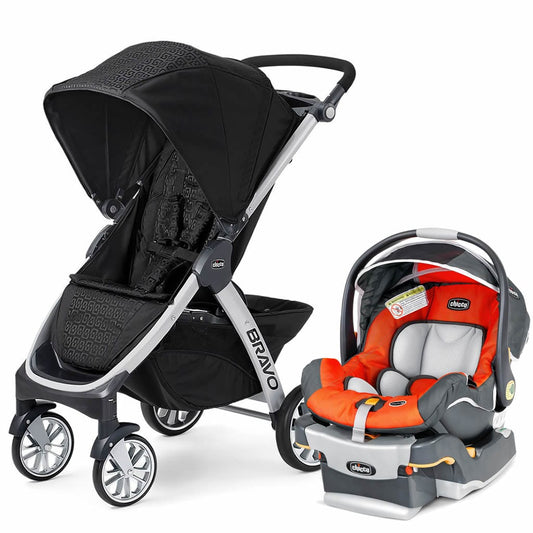 Chicco Bravo & Keyfit Trio Travel System - Ombra / Radius
